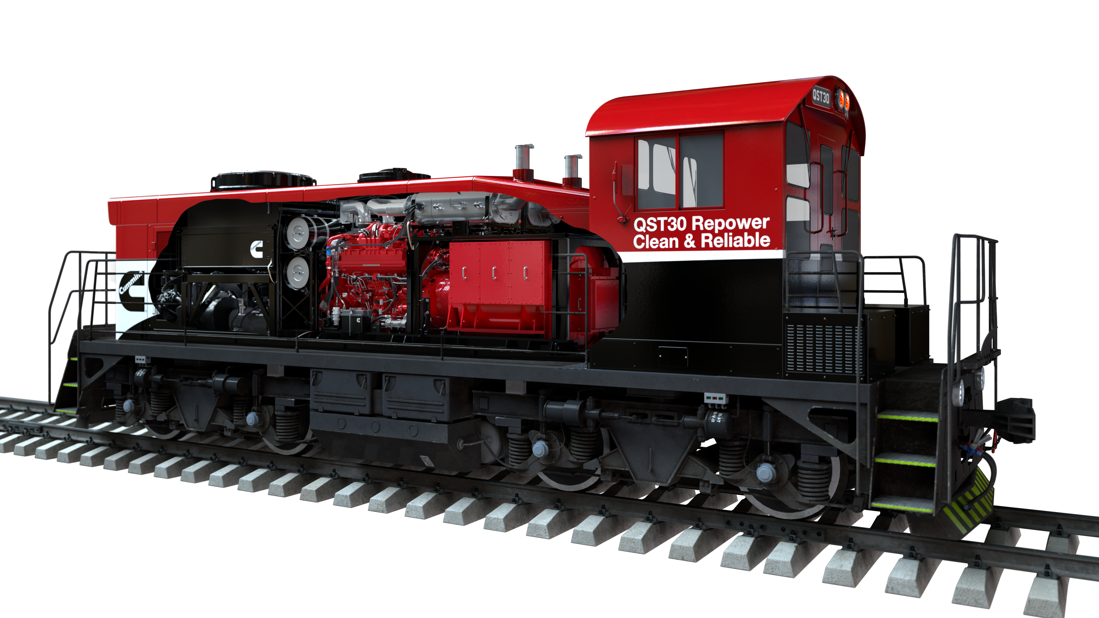 Cummins Rail extinde oferta de produse diesel curate cu modulul de  alimentare cu locomotivă QST30 Nivel 4 | Cummins Inc.
