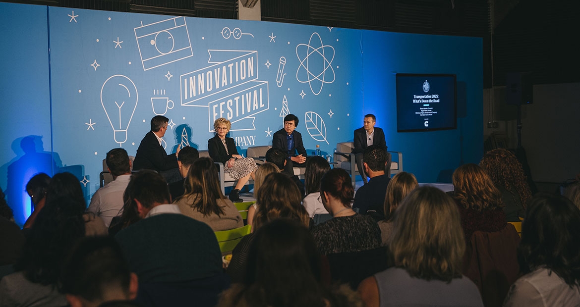 Looking at the future of transportation at Fast Company's Innovation  Festival | Cummins Inc.