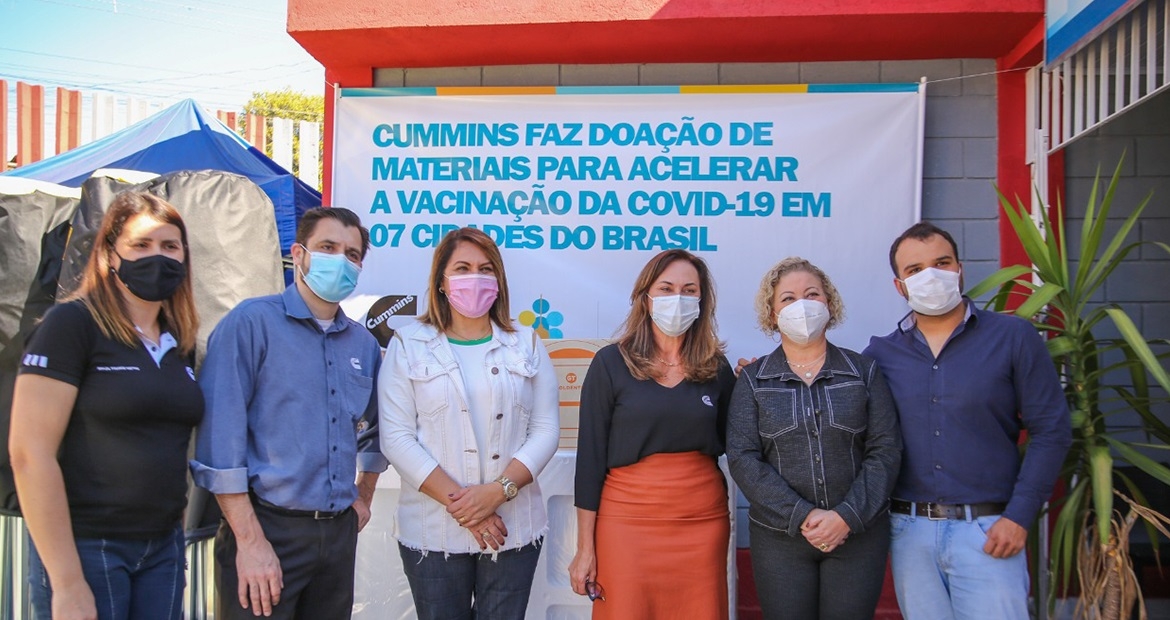 Cummins accelerează vaccinările în Brazilia | Cummins Inc.
