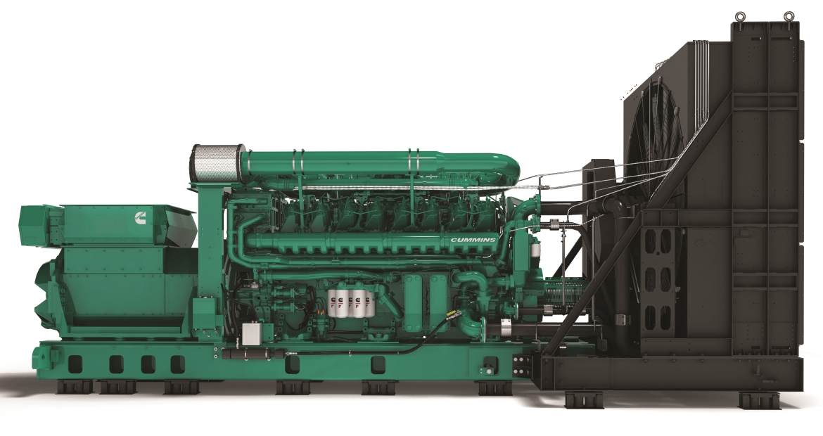 Cummins QSK95 diesel generator series reaches 1000th unit milestone |  Cummins Inc.