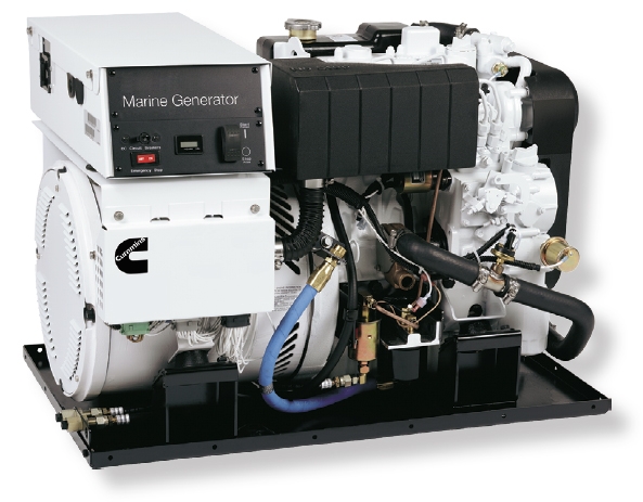 Generator Onan Marine QD 7/9 kW cu dimensiuni reduse | Cummins Inc.